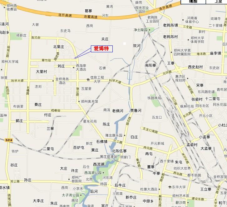 来访路线:   1,火车站:乘坐68路,b12快速公交到西环路化工路站下车图片